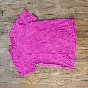 Lululemon all yours cotton t-shirt in ripened raspberry